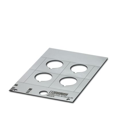 US-EMLP-HA 30 (45X10) SR - Kunststoffschild