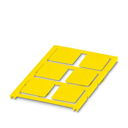 UC-EMP (27X27) YE - Einrastschildchen