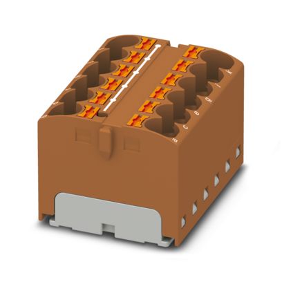 PTFIX 12X4 BN - Verteilerblock