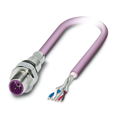 SACCEC-M12MS-5CON-M16/ 2,0-920 - Gerätesteckverbinder Vorderwand