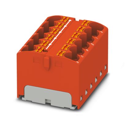 PTFIX 12X4-G RD - Verteilerblock