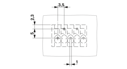 PCB端子-PTSA 1,5/22-3,5-Z