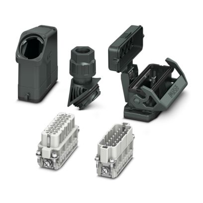 HC-EVO-A16UT-BWSC-HH-M25-PLRBK - Steckverbinder-Set