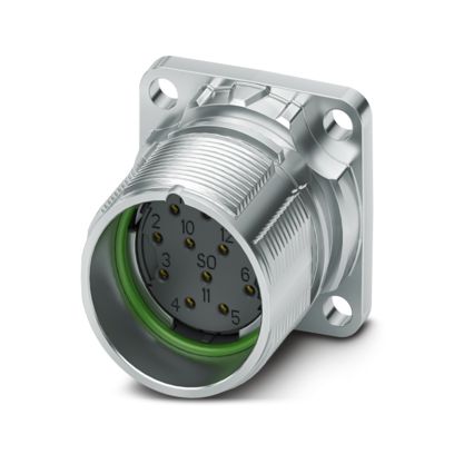 M23-12S2N8AW500S - Device connector front mounting (1329278)
