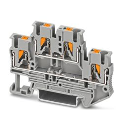 Feed-through terminal blocks, multi-conductor terminal blocks, and  multi-level terminal blocks