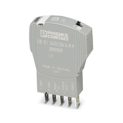 CB E1 24DC/2A S-R P - Electronic circuit breaker (2800909)
