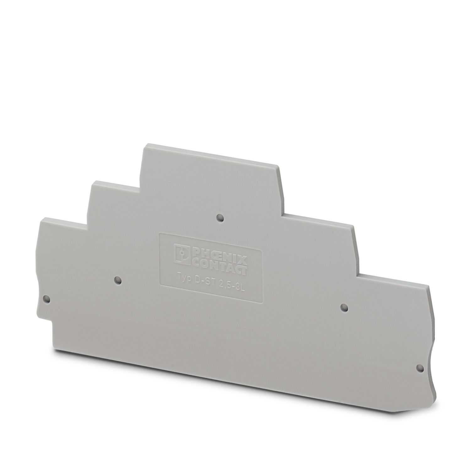 D-ST 2,5-3L - End cover - 3036660 | Phoenix Contact D-ST 2,5-3L - End cover - 3036660 | Phoenix Contact