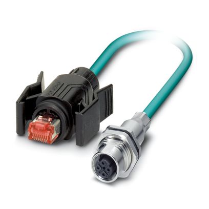 VS-M12FSBP-IP67/B-93E-LI/2,0 - Netzwerkkabel