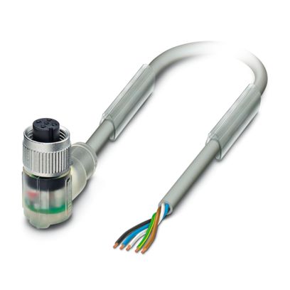 SAC-5P- 5,0-802/M12FR-3L - Sensor-/Aktor-Kabel