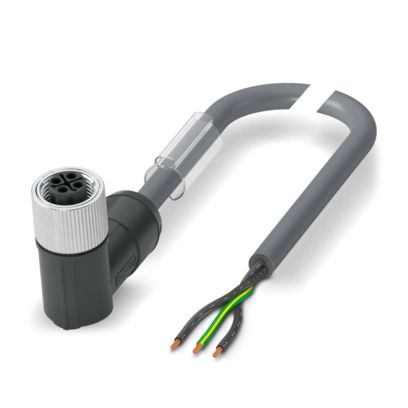 SAC-3P- 5,0-PVC/M12FRS PE - Powerleitung