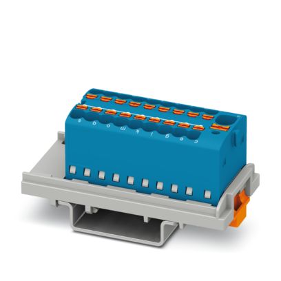 PTFIX 4/18X1,5-NS35 BU - Distribution block - 1047455