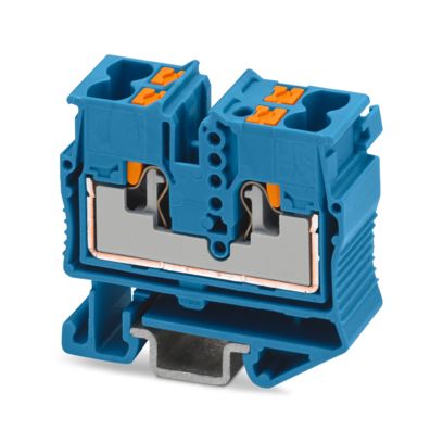 MPTD 2,5-NS 15 BU - Mini feed-through terminal block (1429437)