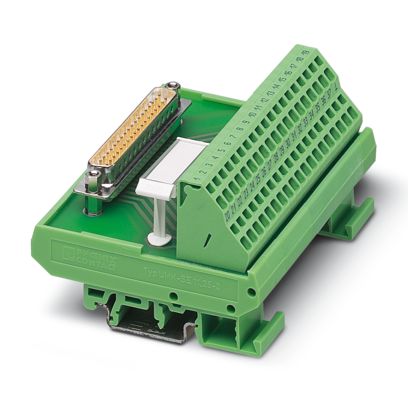 Phoenix Contact FLK-D50 SUB/S VARIOFACE Interface Terminal Module DB50  Connector - Used - Motion Constrained Surplus