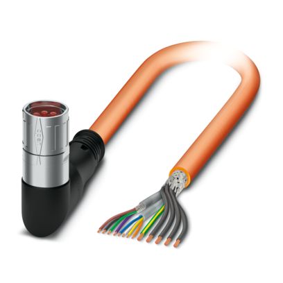 K-8E-OE/10,0-H00/M23FK-C5-S - Kabelstecker kunststoffumspritzt