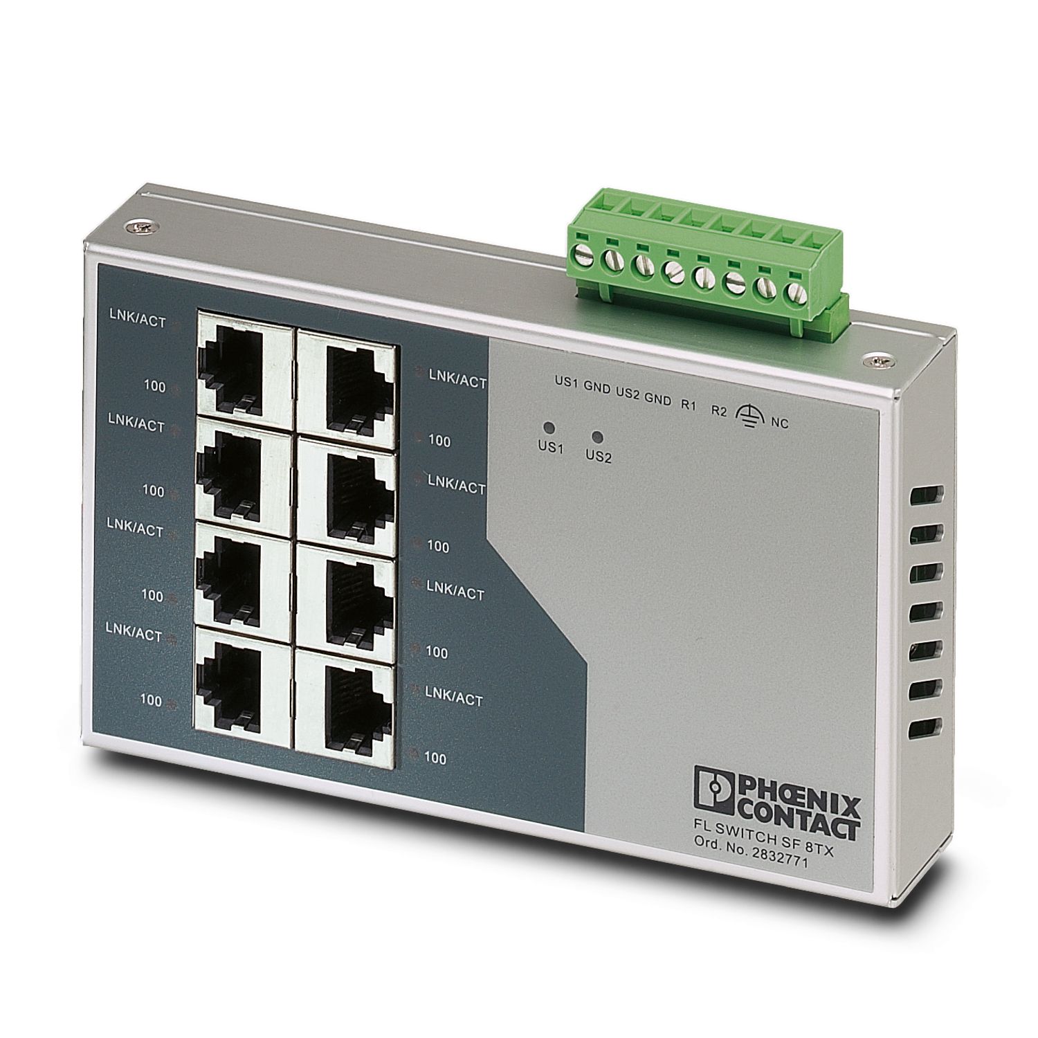 FL SWITCH SF 8TX - Industrial Ethernet Switch - 2832771 FL SWITCH SF 8TX - Industrial Ethernet Switch - 2832771