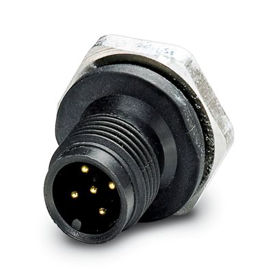 SACC-E-M12MS-5CON-M16 PSCUP - Gerätesteckverbinder Vorderwand