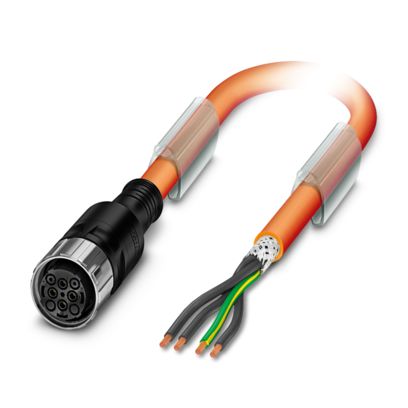 K-5E - OE/5,0-C06/M40 F8 - Kabelstecker kunststoffumspritzt