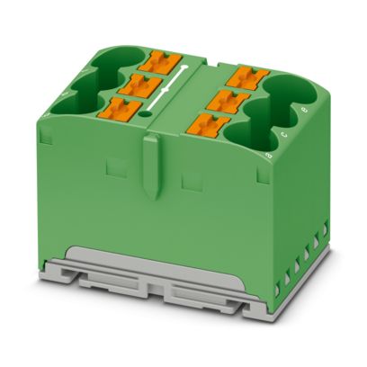 PTFIX 6X10/S GN - Verteilerblock