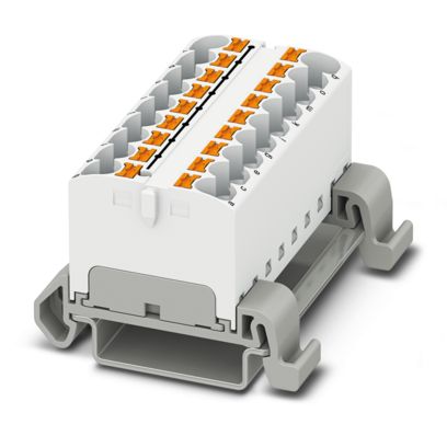 PTFIX 18X4-NS35A WH - Distribution block - 3273714 | Phoenix Contact
