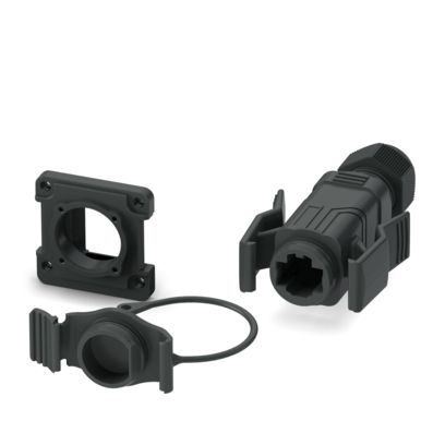 VS-08-RJ45/MOD-1-R-IP67 GP - Panel-mount frame (1534644)
