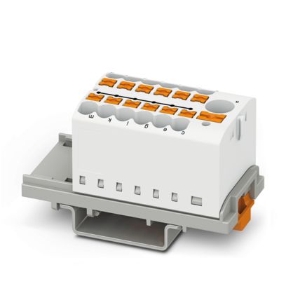 PTFIX 6/12X2,5-NS35 WH - Verteilerblock