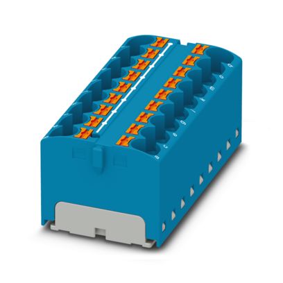 PTFIX 18X4-G BU - Distribution block (3273968)