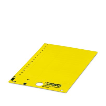 US-EMLP (27X8) YE - Kunststoffschild