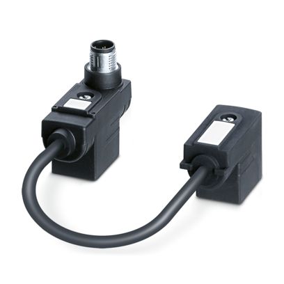 SAC-MS/0,15-116/2XBI-1L-Z SCO - Double valve connector adapter 