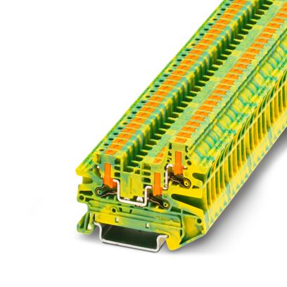 PTV 2,5-TWIN-PE - Schutzleiter-Reihenklemme