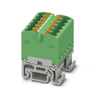PTFIX 12X1,5-NS15A GN - Verteilerblock