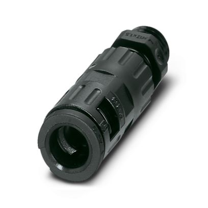 WP-GR HF IP69K M12 BK - Schutzschlauchverschraubung