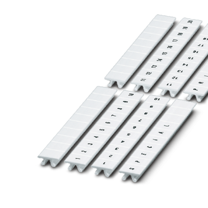 用于端子的标记条-ZB 8,LGS:FORTL.ZAHLEN 1-10