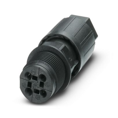 QPD W3PE2,5 6-10 M25 DT BK - Panel feed-through (1423977)