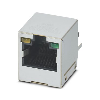 CUC-SP-J1ST-S/R4LT-LED - RJ45 PCB connector (1149871)