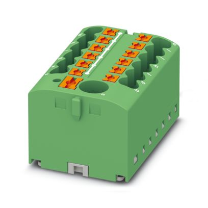 PTFIX 6/12X2,5 GN - Verteilerblock