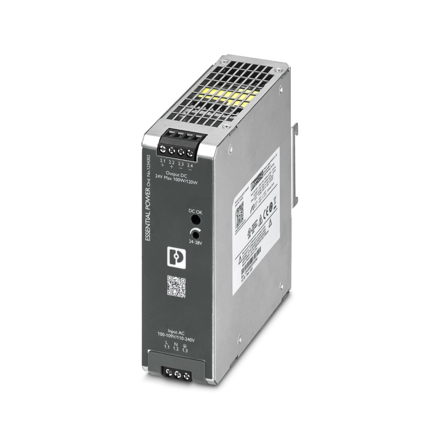 Bộ nguồn 24dc Phoenix Contact - PS-EE-2G/1AC/24DC/120W/SC - Power supply unit 1234302