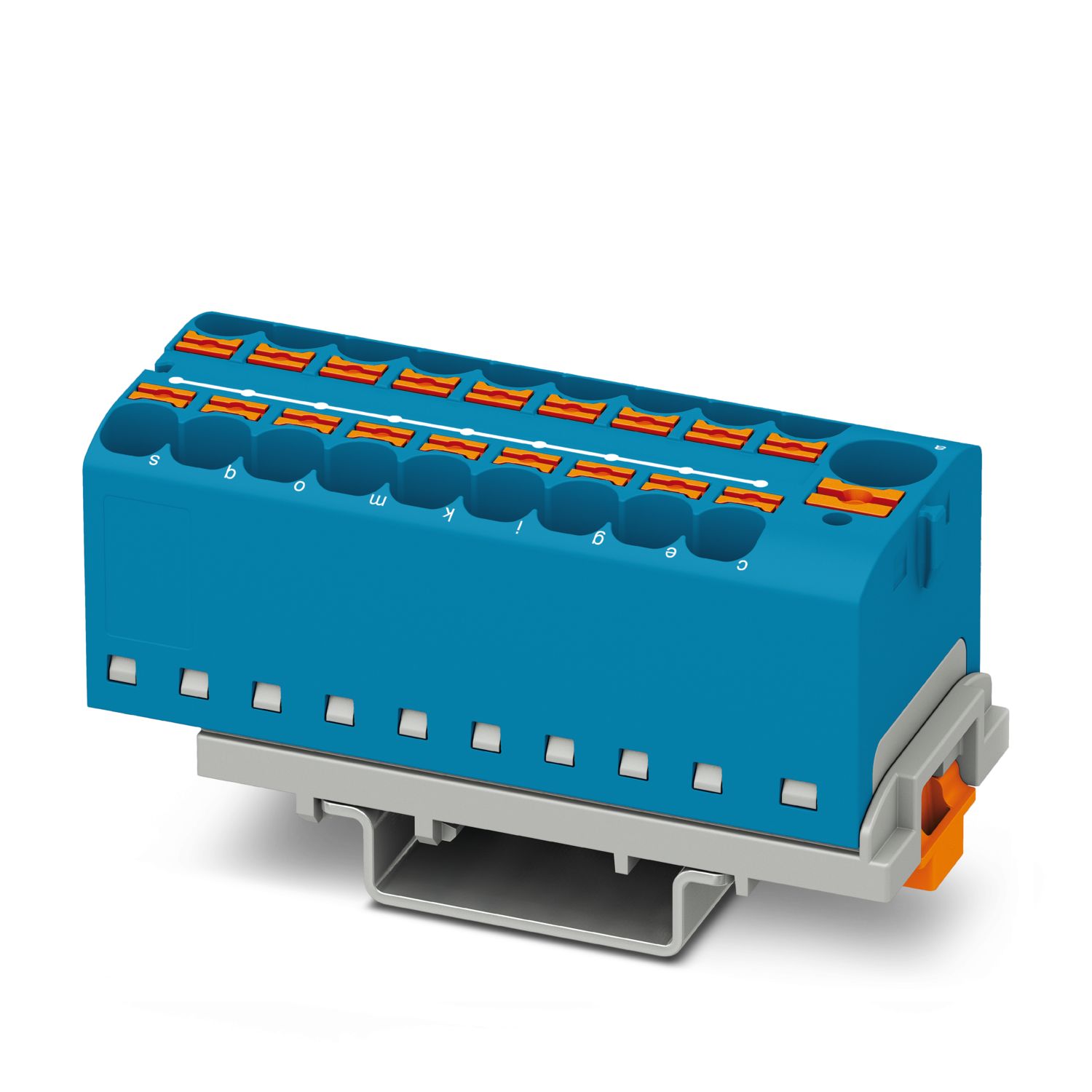 PTFIX 10/18X4-NS35 BU - Distribution block - 3273638 PTFIX 10/18X4-NS35 BU - Distribution block - 3273638