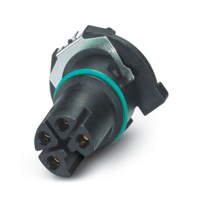 SACC-CI-M12FSL-4CON-L180 THR SH T - Kontaktträger