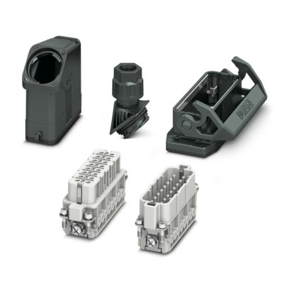 HC-EVO-A16UT-BWS-HH-M25-PLRBK - Steckverbinder-Set