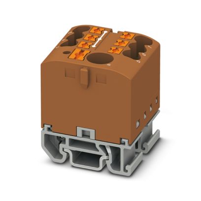 PTFIX 6/6X2,5-NS15A BN - Verteilerblock