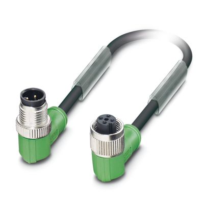 SAC-3P-M12MR/0,6-PUR/M12FR B - Sensor-/Aktor-Kabel