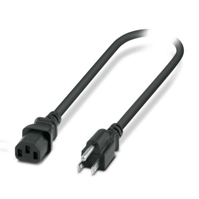 PWR-CORD-C14-US - Cable - 1794708 | Phoenix Contact