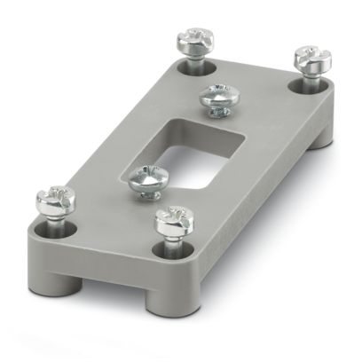 HC-D 15-ADP/1 DSUB 9 - Adapterplatte