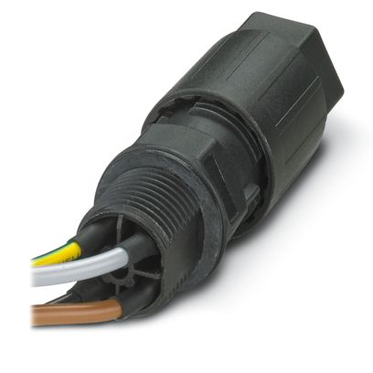 QPD W3PE2,5 9-14 M25 0,5 BK - Panel feed-through (1423980)