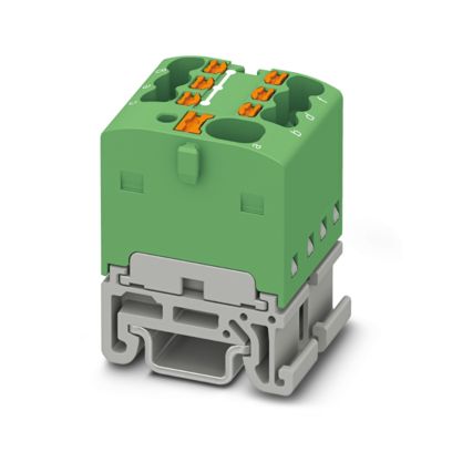 PTFIX 4/6X1,5-NS15A GN - Verteilerblock