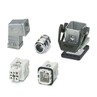HC-STA-A03PT-BWS-HS-M20-ELCAL - Steckverbinder-Set