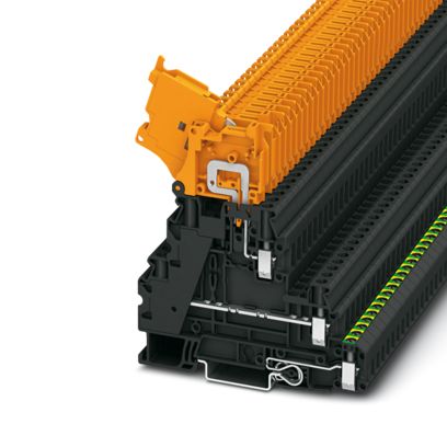 UT 4-PE/L/HEDI - Lever-type disconnect terminal block (3214324)