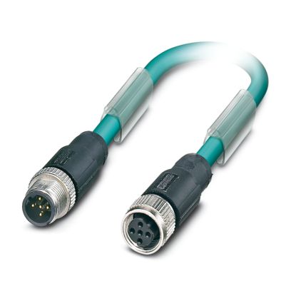 SAC-2P-M12MSB/0,2-915/M12FSBVA - Bussystem-Kabel
