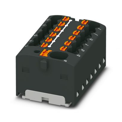 PTFIX 4/12X1,5 BK - Verteilerblock