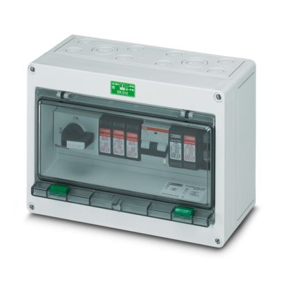 PV-SET 600DC-SD/AC-RCBO - サージ保護デバイスセット - 2800757 | Phoenix Contact